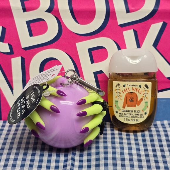 Bath & Body Works Accessories - BBW Witch Hands Crystal Ball Light Up Pocketbac Holder Fall Vibes Refill